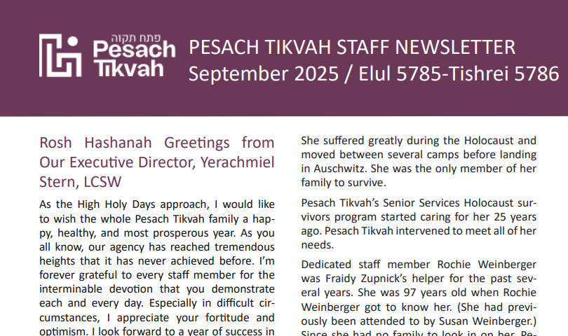 September 2025 Newsletter