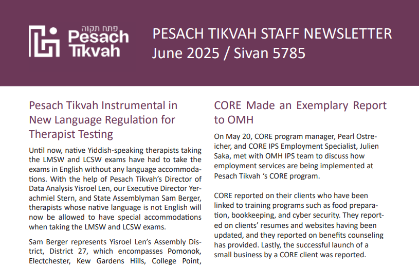 June 2025 Newsletter