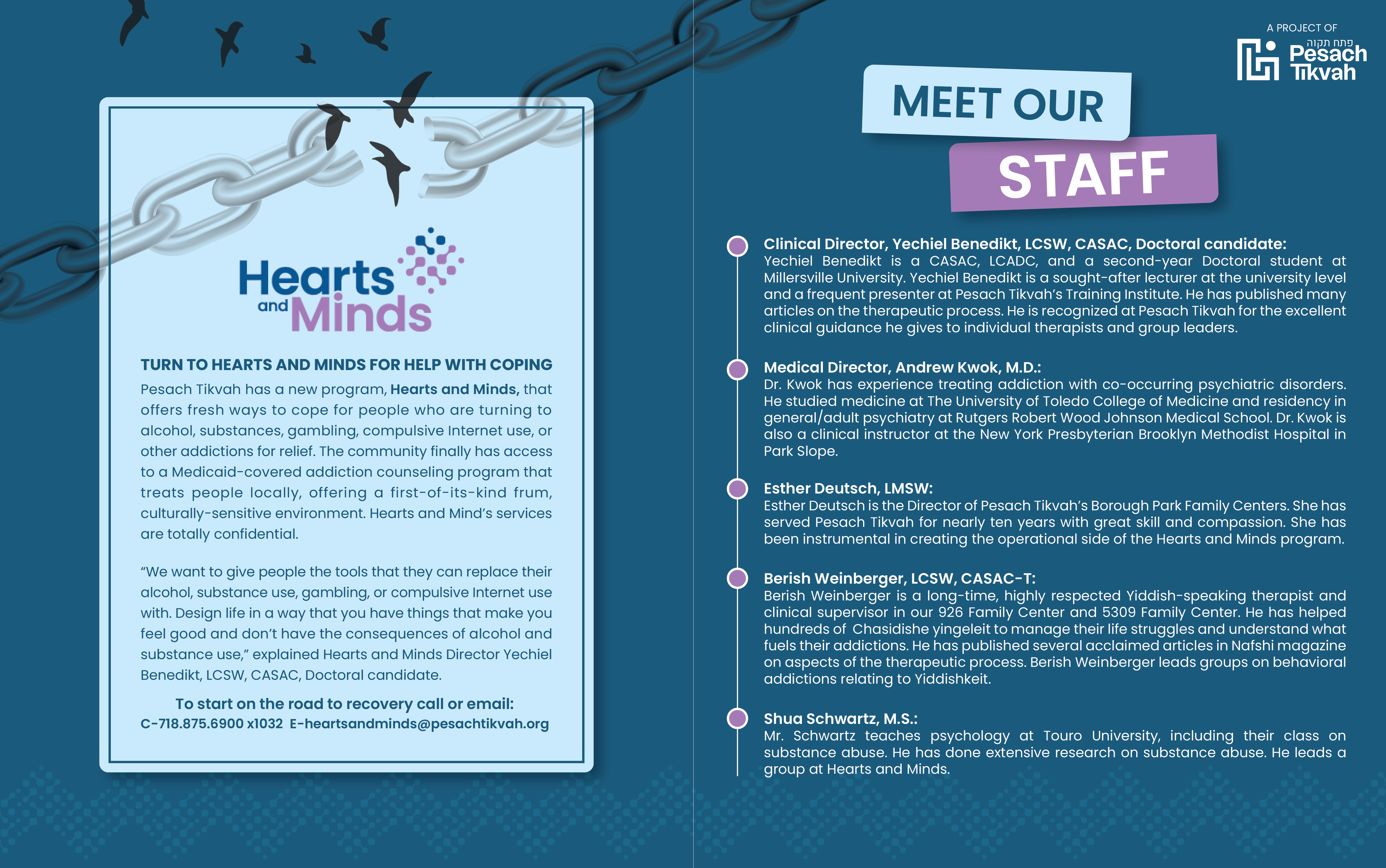 Hearts and Minds Addiction Counseling: Meet the Team